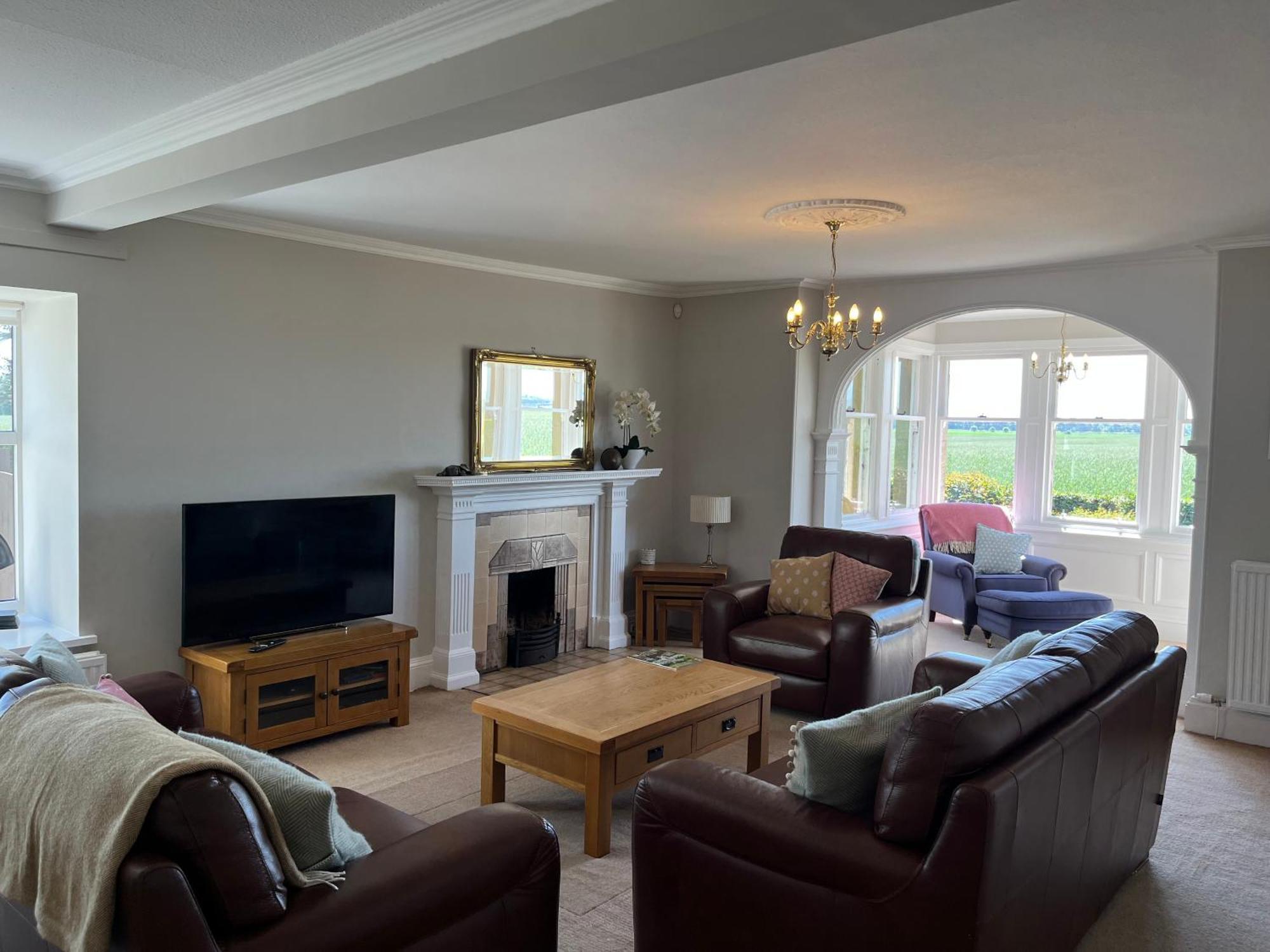 Vicarsford Farmhouse With Hot Tub Leuchars Exteriér fotografie
